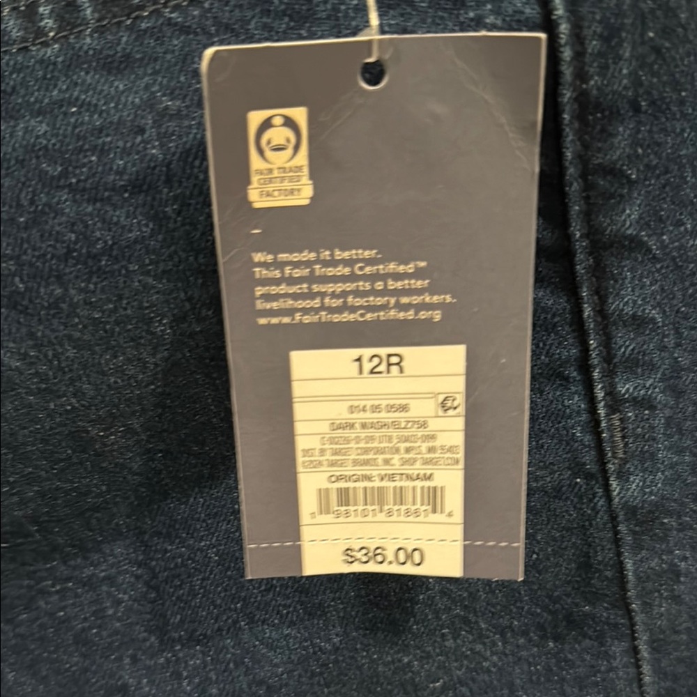 Universal Thread High Rise Jeans - Dark Blue - Picture 3 of 4